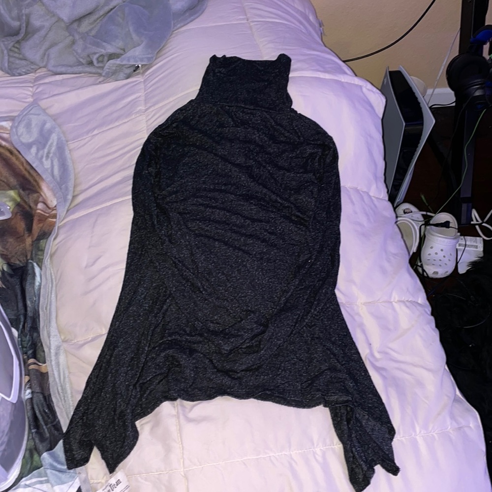 turtle neck blouse
